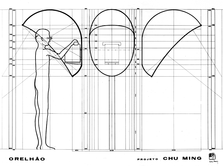 Projeto original do orelhão